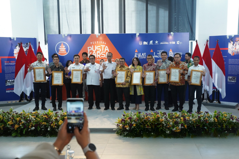 Sarana Jaya Raih Peringkat II Penghargaan Kearsipan BUMD, Seluruh Aspek Penilaian Berkategori AA