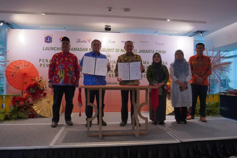 Perumda Sarana Jaya dan Dinas Kebudayaan Jakarta Teken PKS Pelestarian Budaya Betawi di Novotel Jakarta Cikini